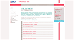 Desktop Screenshot of bdocareers.co.uk